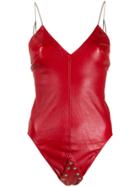 Rick Owens Sally Bodysuit - Red