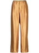 Golden Goose Deluxe Brand Checked Straight Trousers - Green