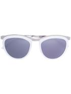 Smoke X Mirrors Comic Strip Sunglasses, Women's, White, Acetate/stainless Steel