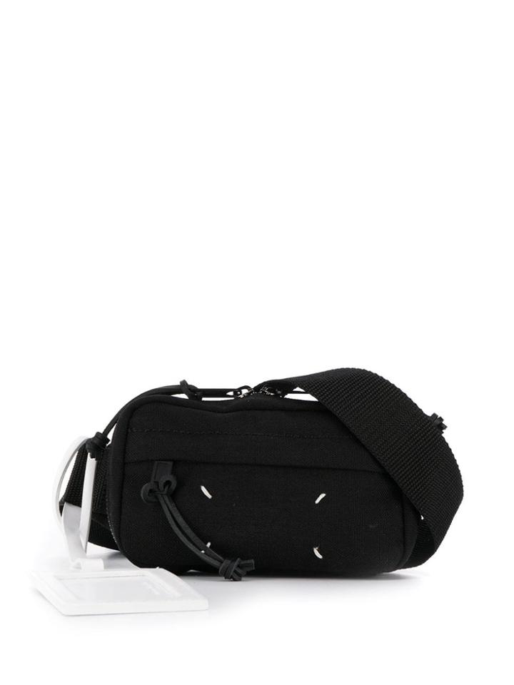 Maison Margiela Logo Belt Bag - Black