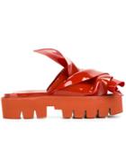 No21 Knotted Slider Sandals - Red