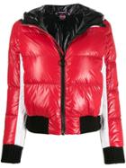 Colmar Glossy-effect Puffer Jacket - Red