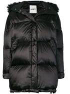 Yves Salomon Army Oversized Puffer Coat - Black