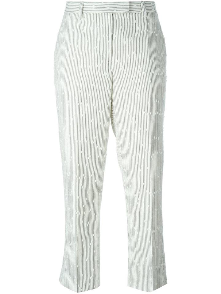 3.1 Phillip Lim Bouclé Cropped Trousers - Nude & Neutrals