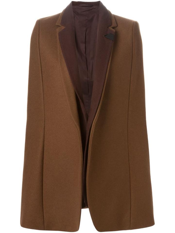 A.f.vandevorst Layered Blazer Cape Coat