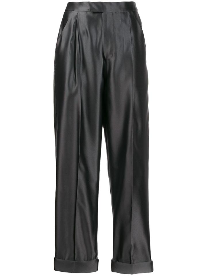 Tom Ford High-rise Tailored Trousers - Grey