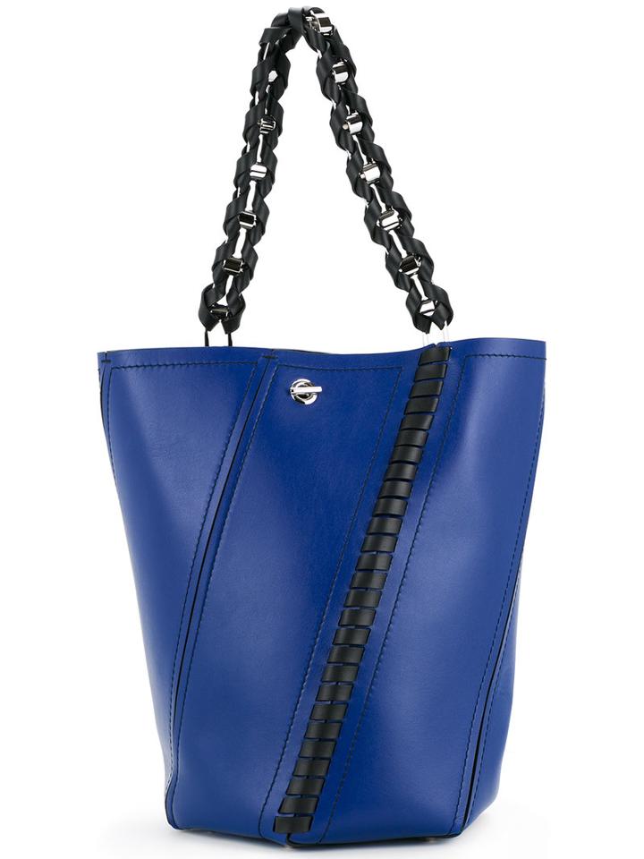 Proenza Schouler - Medium Hex Bucket Bag - Women - Calf Leather - One Size, Blue, Calf Leather