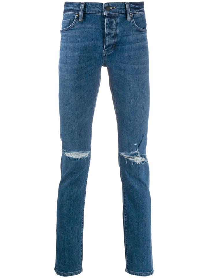 Neuw Ripped Slim-fit Jeans - Blue