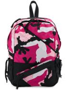 Valentino Valentino Garavani Camouflage Print Backpack - Pink & Purple