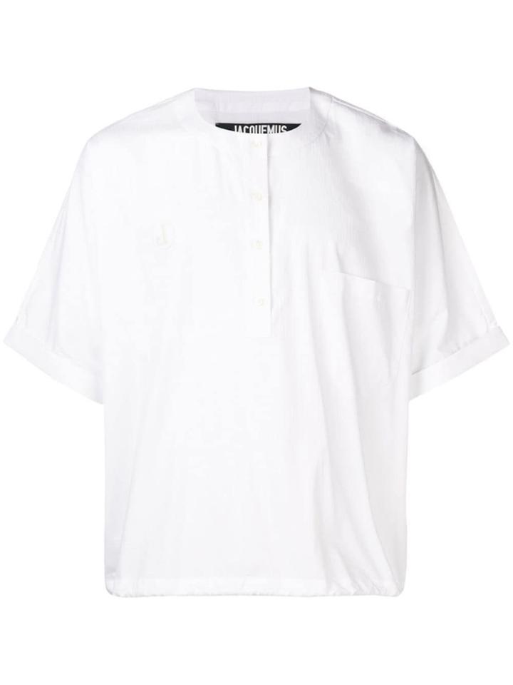 Jacquemus Plain Shortsleeved Shirt - White