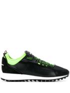 Dsquared2 Lace Up Logo Sneakers - Black