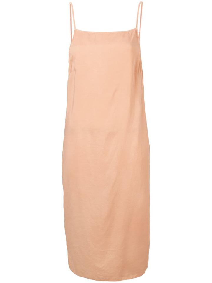 Transit Open Back Slip Dress - Neutrals