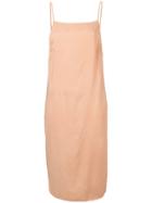 Transit Open Back Slip Dress - Neutrals