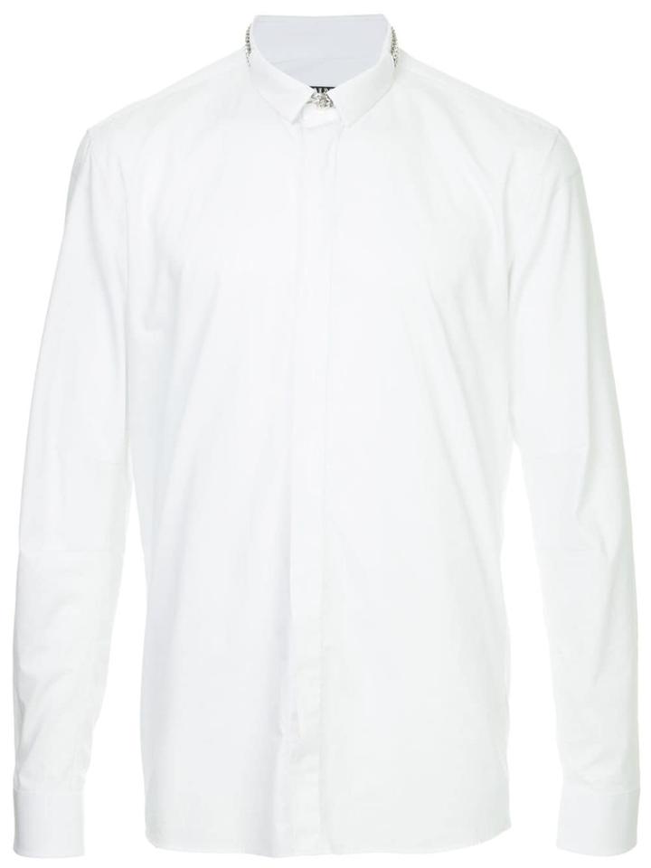Balmain Chain-detail Shirt - White
