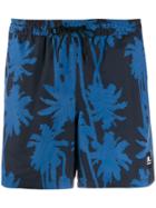 J.lindeberg Printed Banks Swimming Shorts - Blue