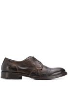 Leqarant Side Buckle Brogues - Brown
