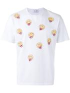 Jimi Roos Smiley Face Print T-shirt - White