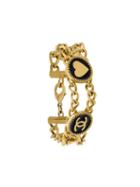 Chanel Pre-owned 2001 Double Chain Bracelet - Metallic