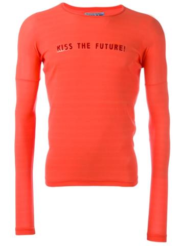 Walter Van Beirendonck Vintage 'kiss The Future' Long Sleeve Top