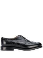 Church's Lace Up Perforated Brogues - Black