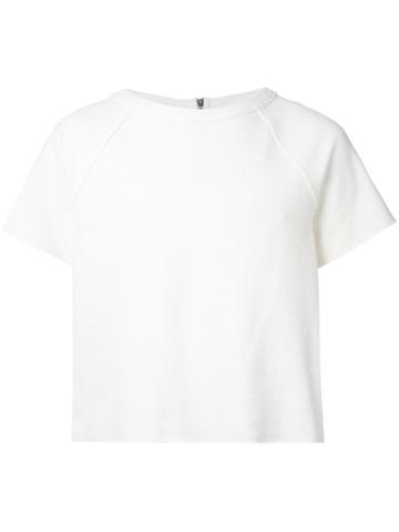 Marna Ro Cropped T-shirt, Men's, Size: Medium, White, Cotton