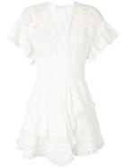 Iro Ruffle Dress - White