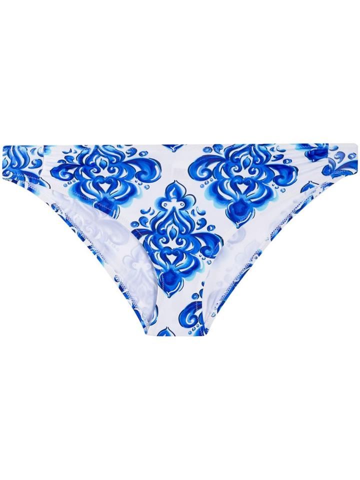 Mc2 Saint Barth Doris Bikini Bottoms - White