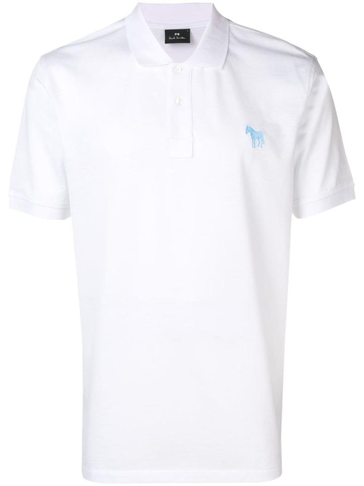 Ps By Paul Smith Zebra Polo Shirt - White