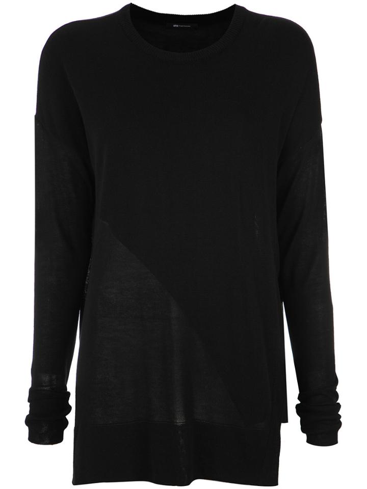 Uma Raquel Davidowicz Knitted Blouse - Black