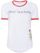Mira Mikati Busy Skating T Shirt - White