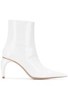 Misbhv Pointed Ankle Boots - White