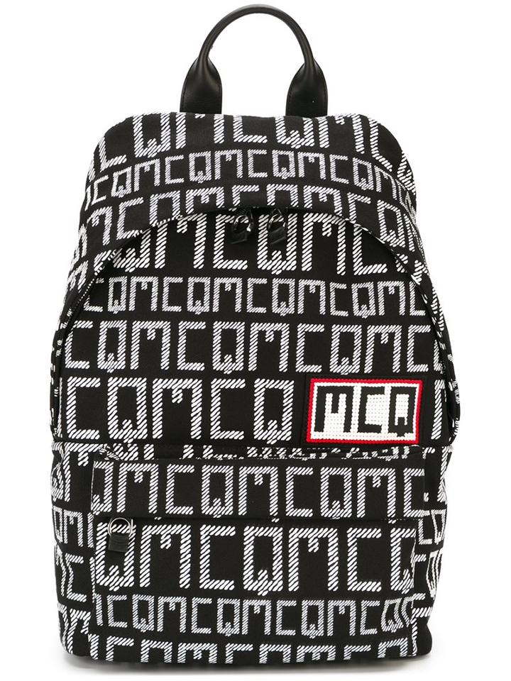Mcq Alexander Mcqueen Logo Print Backpack