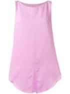 Dondup Hisa Top, Women's, Size: 40, Pink/purple, Silk/cupro/viscose/spandex/elastane