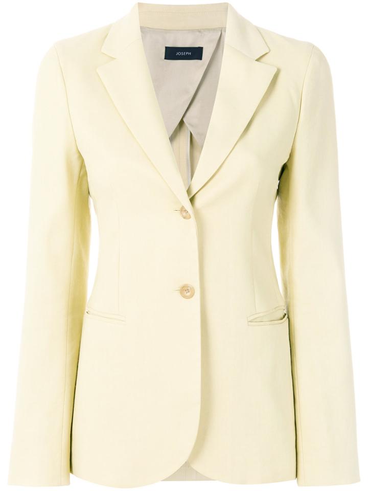 Joseph Slim-fit Buttoned Blazer - Yellow & Orange