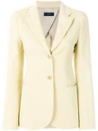 Joseph Slim-fit Buttoned Blazer - Yellow & Orange