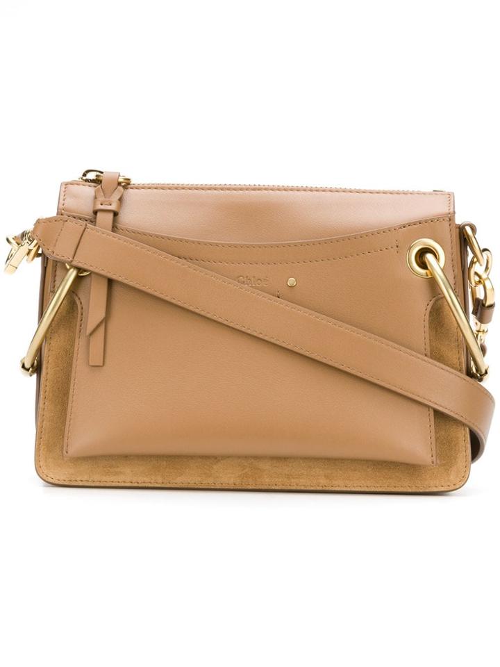 Chloé Roy Small Gusset Bag - Neutrals