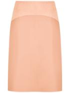 Egrey Chamois And Leather Skirt - Yellow & Orange