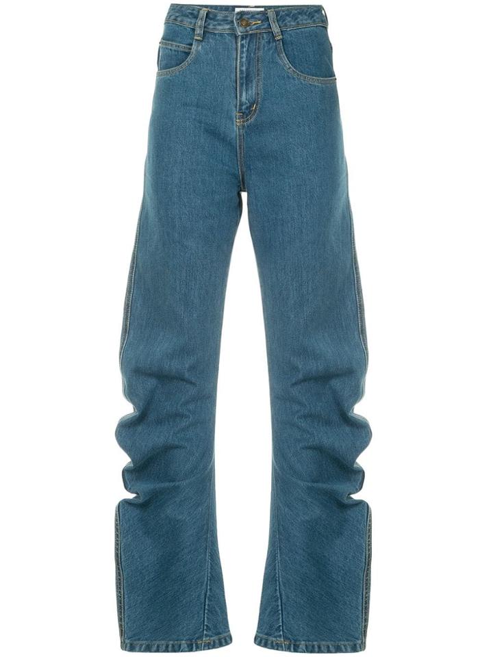 Ground Zero Tapered Slim-fit Jeans - Blue