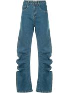 Ground Zero Tapered Slim-fit Jeans - Blue