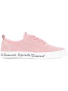 Hysteric Glamour Side Logo Lace-up Sneakers - Pink & Purple