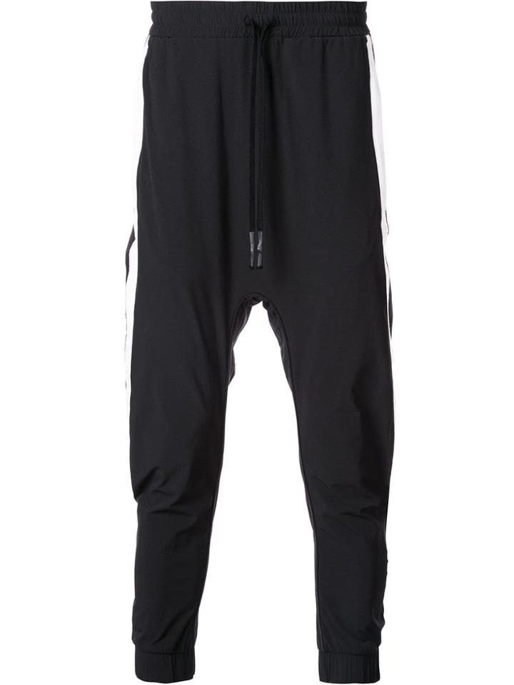 11 By Boris Bidjan Saberi Side Stripe Track Pants - Black