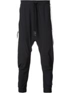 11 By Boris Bidjan Saberi Side Stripe Track Pants - Black