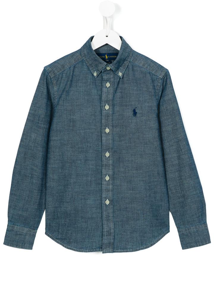 Polo Ralph Lauren Denim Shirt, Boy's, Size: 9 Yrs, Blue