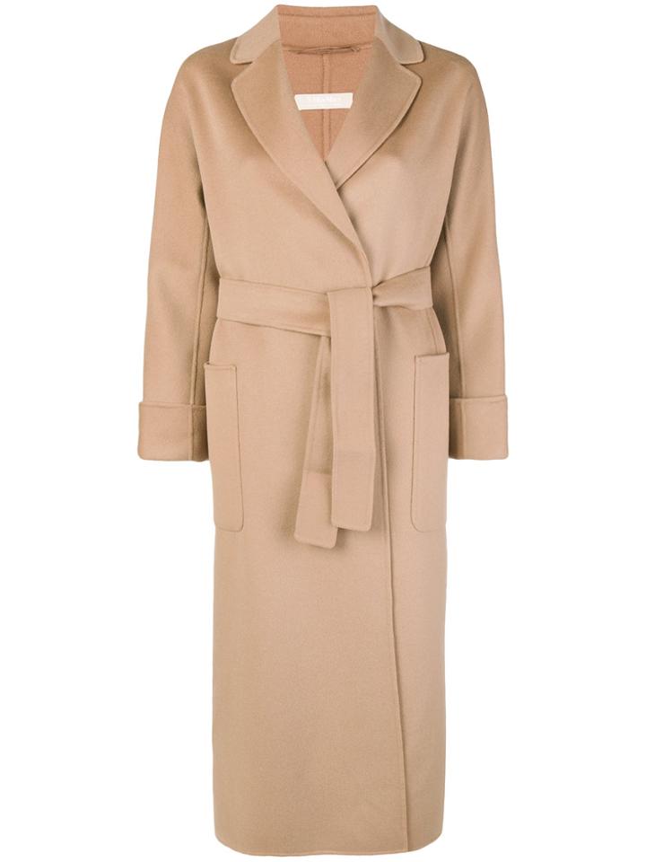 's Max Mara Tailored Fitted Cardi-coat - Brown