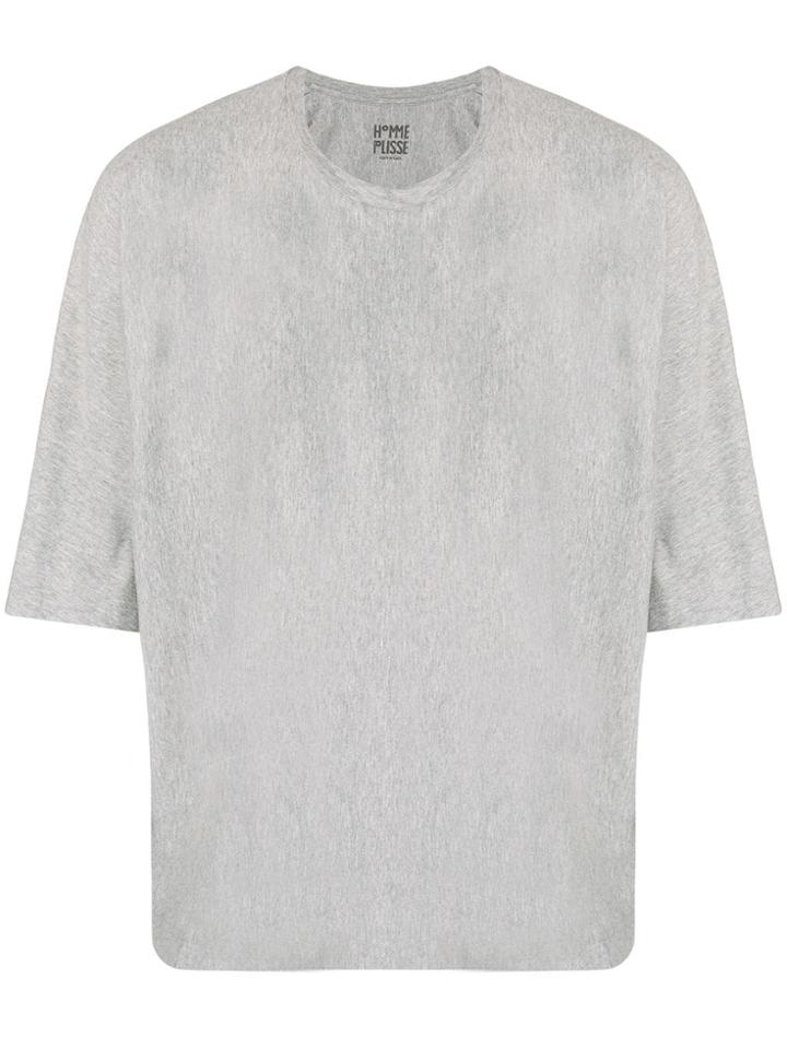 Homme Plissé Issey Miyake Oversized T-shirt - Grey