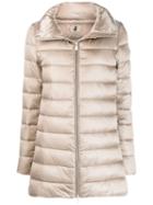 Save The Duck Padded High Neck Jacket - Grey