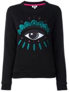 Kenzo Eye Sweatshirt, Women's, Size: Xl, Black, Cotton