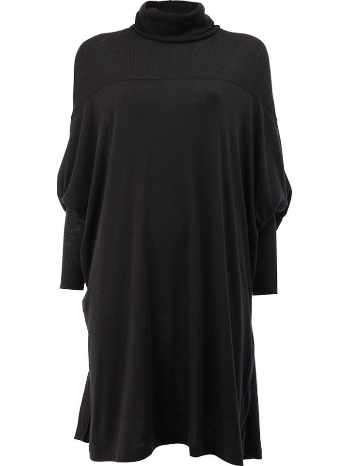 Lost & Found Ria Dunn Roll Neck Dress - Black