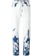 Gucci Hand Bleached Relaxed-fit Jeans - White