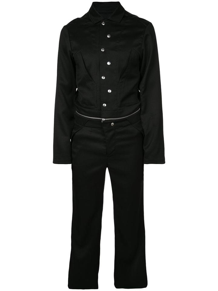 Mackintosh 0004 Press Stud Fitted Jacket - Black